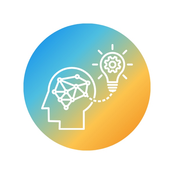 Icono de innovación y desarrollo tecnológico